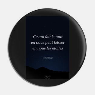 Quote from Victor Hugo on happiness Pin