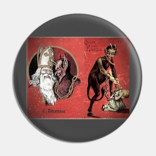 Krampus Vintage Pin