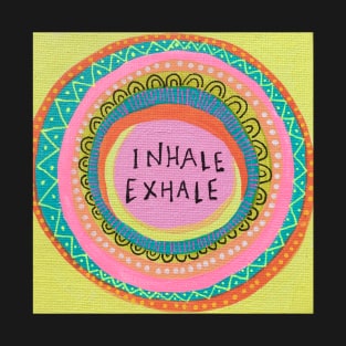 Tropical Inhale Exhale Mandala T-Shirt