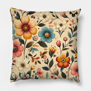 Spring Flowers Pillow