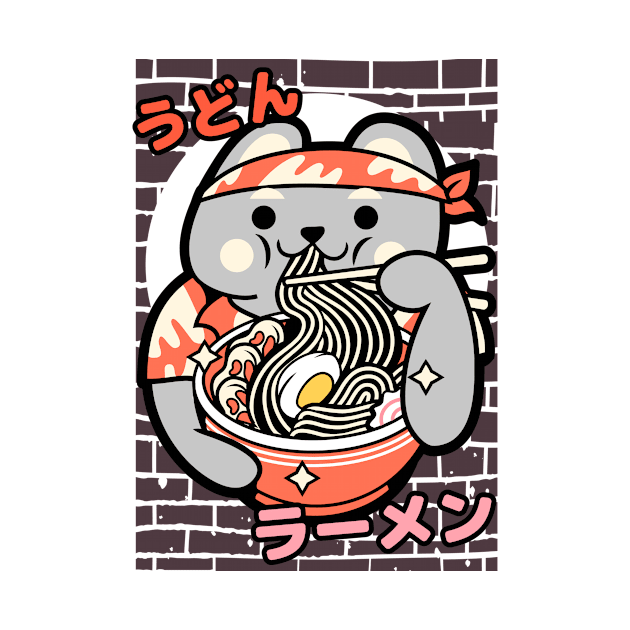 Bear Ramen by vukojev-alex