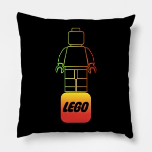 Lego t-shirt Pillow