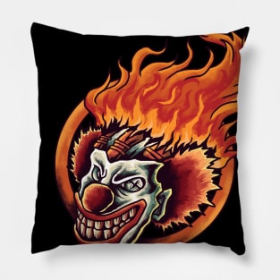 Sweet Tooth Devil Clown Pillow