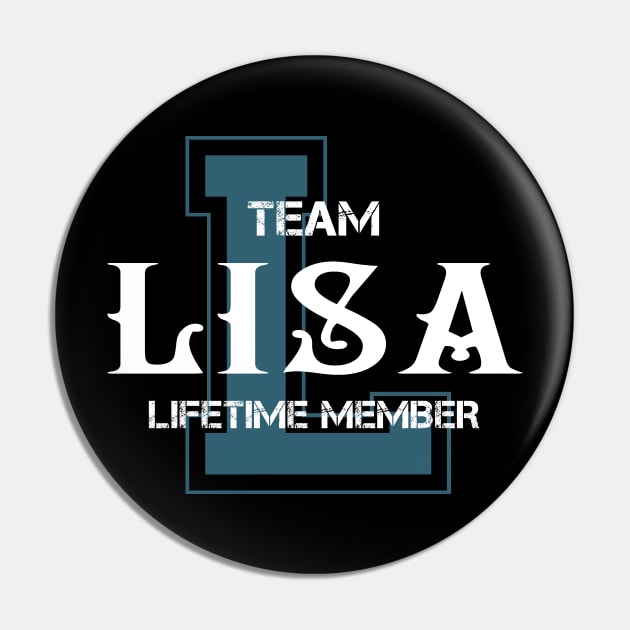 Team LISA Lifetime Member Pin by HarrisonAlbertinenw