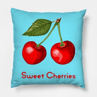Sweet Cherries Pillow
