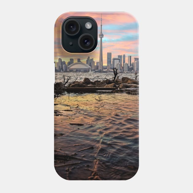 Toronto Skyline Phone Case by OriginStory