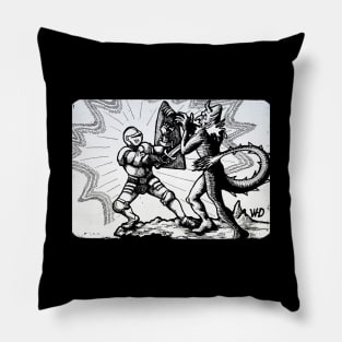 Old School D&D Design 22 T-Shirt Pillow