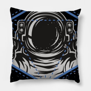 Escape to Space. Astronaut Space Adventure Movies & Comic fun. Pillow