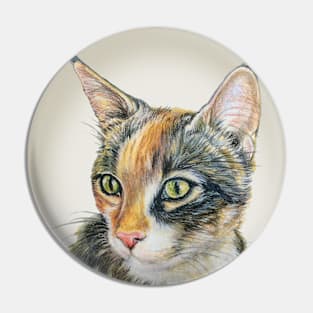 Domestic Cat/Kitten "Daisy" Pin