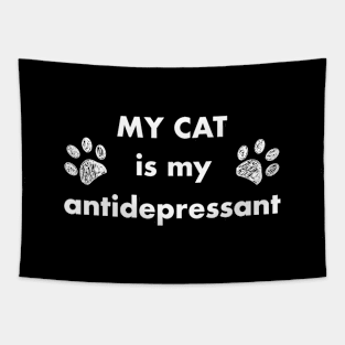 My cat is my antidepressant Tapestry