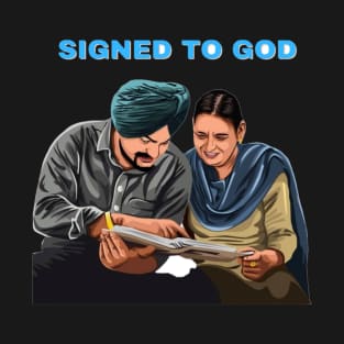 Signed to God Sidhu Moosewala T-Shirt