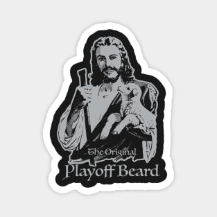 The Original Playoff Beard Alternate Magnet