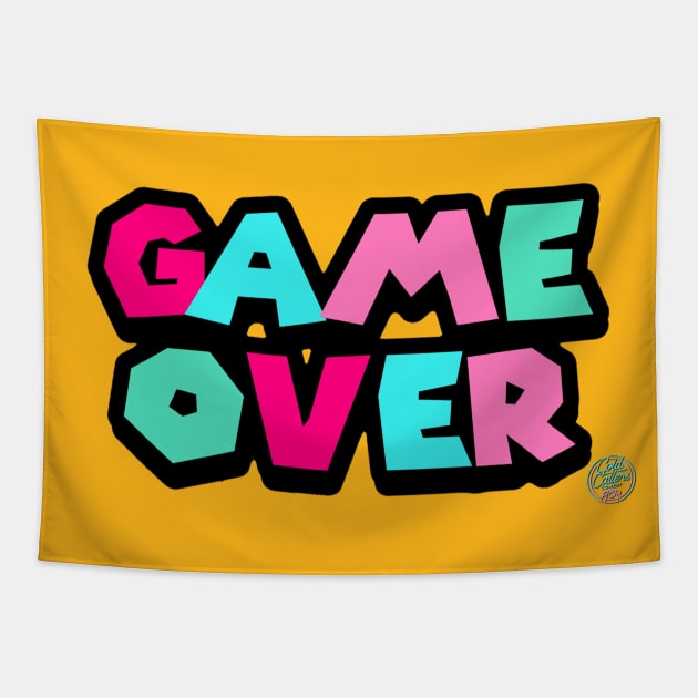 Game Over 01 Tapestry by Cold Callers Comedy