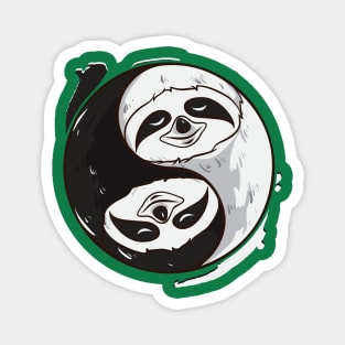 Yin Yang Panda Bear Magnet