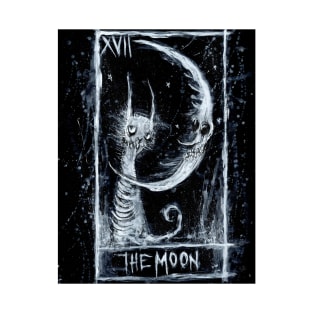 The Moon tarot card art by Gus Fink T-Shirt