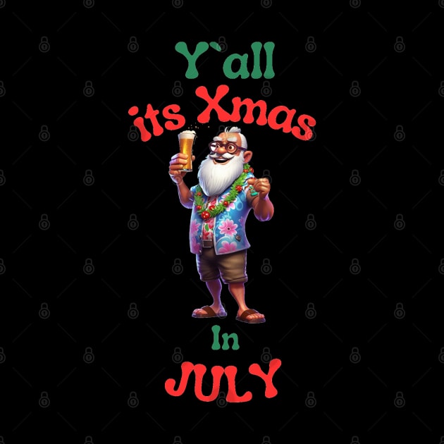 Santa Claus Christmas in July by stickercuffs