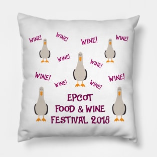 Epcot Food and Wine Festival 2018 Pillow