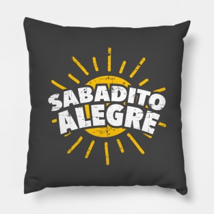 Sabadito Alegre Pillow