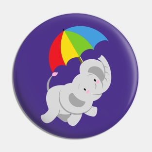 Baby Elephant Pin