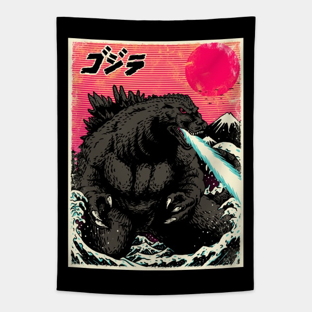 Godzilla tapestry hot sale