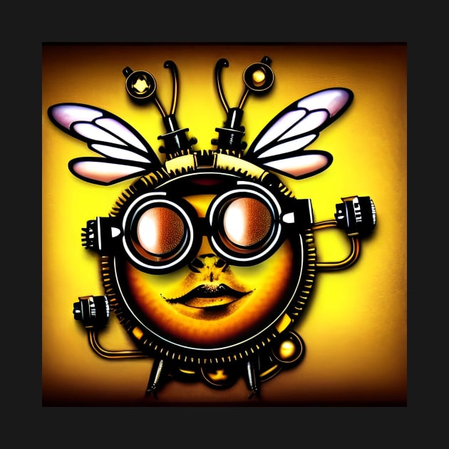 Steampunk Bee by ArtistsQuest