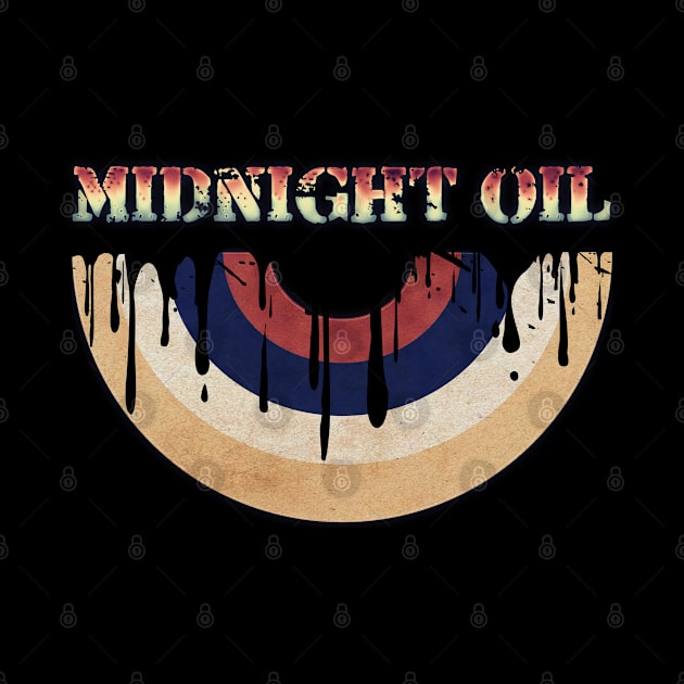 Melted Vinyl - Midnight Oil by FUTURE SUSAN