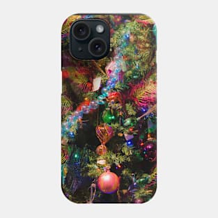 ugly christmas tree Phone Case