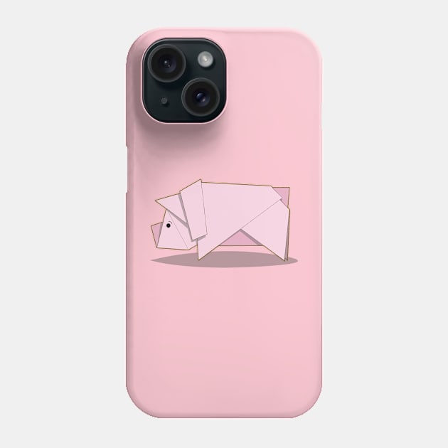 Pink Pig Phone Case by William Gilliam