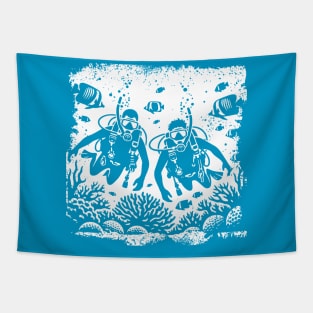 The SCUBA Divers Tapestry