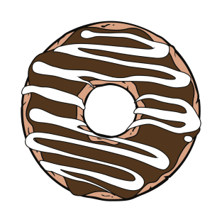 Chocolate Donut, Doughnut, Icing, Frosting, Glaze T-Shirt