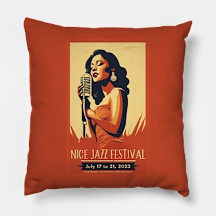 Nice Jazz Festival Pillow