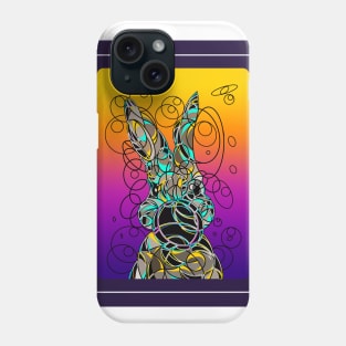 Rabbit illustrations Phone Case