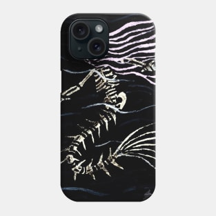 Skeleton Mermaid Phone Case