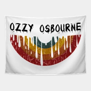 Vinyl Melted Ozzy Osbourne Vintage Tapestry