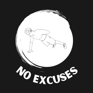 Gym wear No Excuses T-Shirt