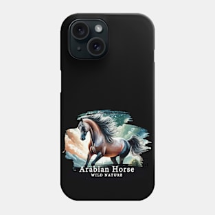 Arabian Horse - WILD NATURE - HORSE -8 Phone Case