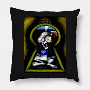 Alice in Wonderland White Rabbit Pillow