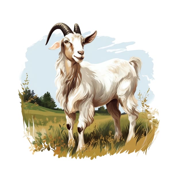 White Goat by zooleisurelife