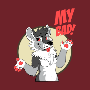 "My bad..." Wolf T-Shirt