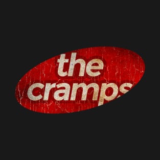 The Cramps - simple red elips vintage T-Shirt