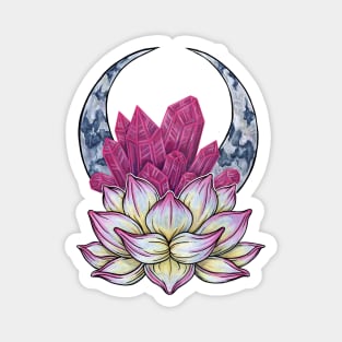 Crystal Lotus II Magnet