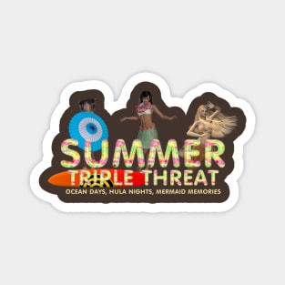 Summer Triple Threat Magnet