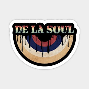 Melted Vinyl - De La Soul Magnet