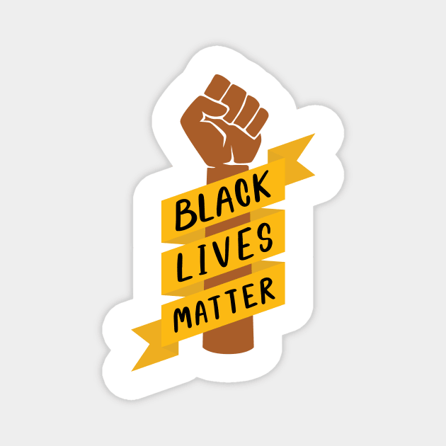 Black Lives Matter Magnet by heartlocked