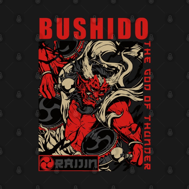 Bushido the God of Thunder by TeeGo