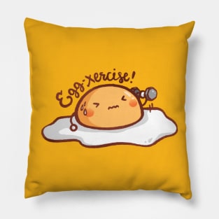 Egg-xercise Pillow