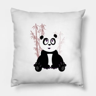 Panda Girl Pillow