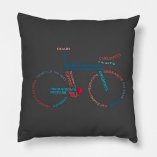 Parkinson's Disease Awareness Pillow