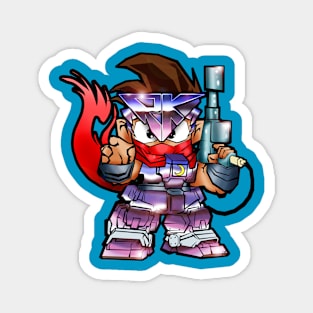 Restless Knights chibi Magnet