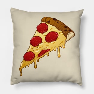 Pepperoni pizza slice Pillow
